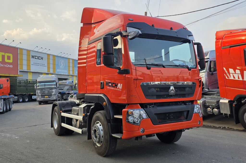 Xe Đầu Kéo 1 Cầu Howo TX 340HP 2026 Đông Cơ Weichai