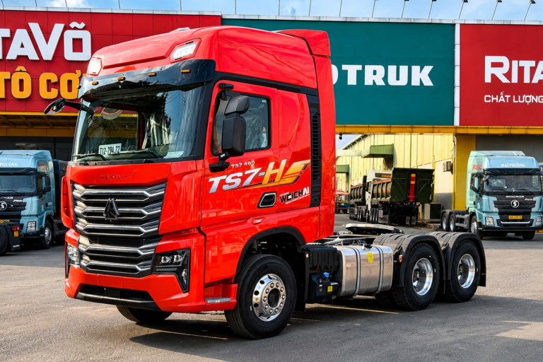 xe đầu kéo Howo TS7 460hp Weichai