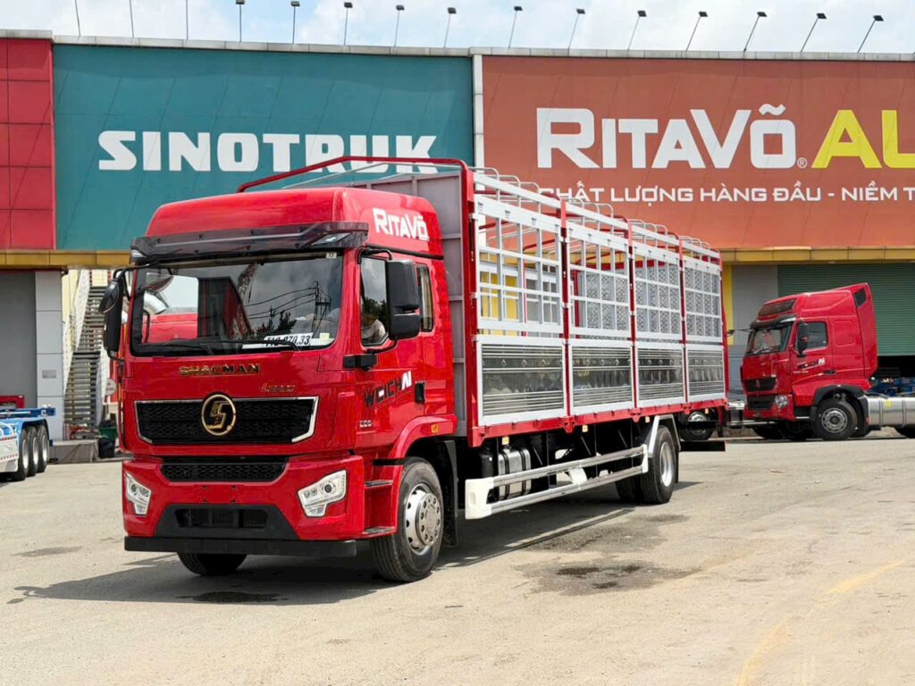 Xe Tải Thùng 2 Chân SHACMAN L5000 220Hp