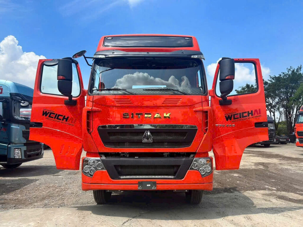Xe đầu kéo Howo Sitrak 400hp Weichai