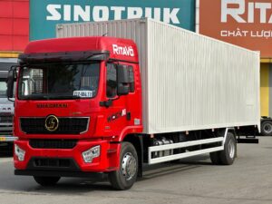 Xe tải thùng kín Shacman L5000